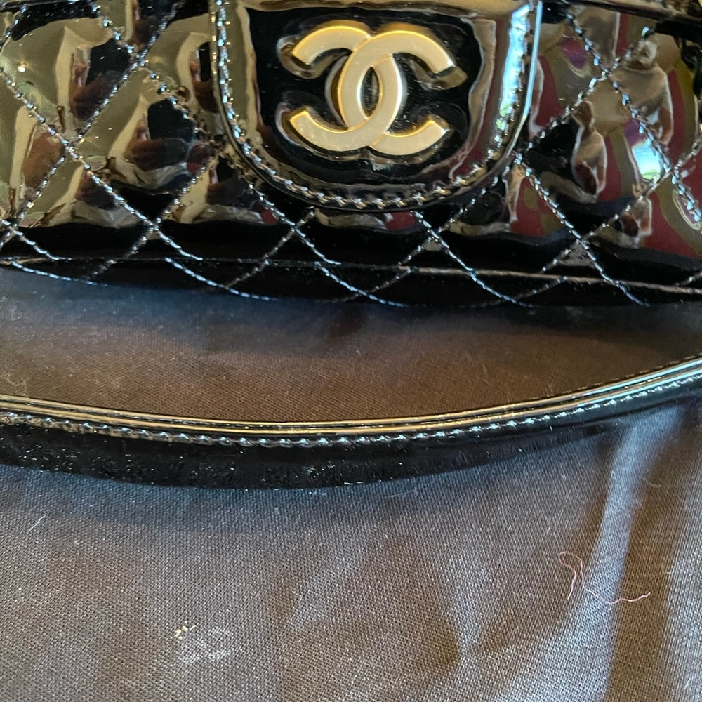 Very Rare CHANEL double hand bag - Picture 2 of 8